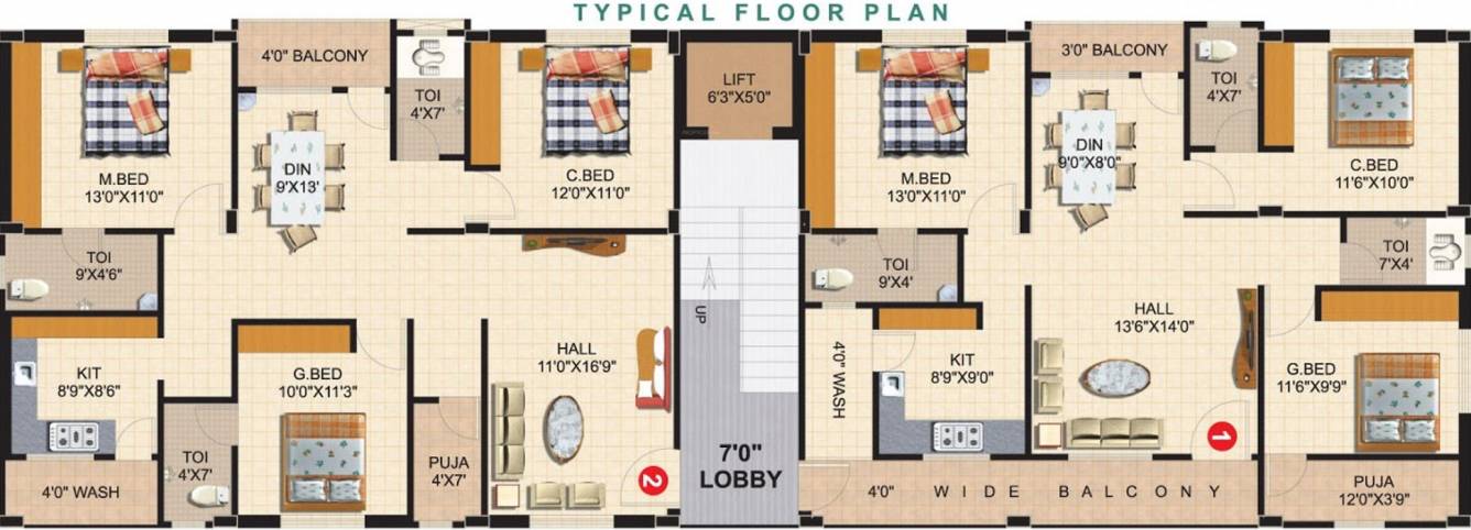 Images for Cluster Plan of Nymisha Infrastructure Pvt Ltd Arcade