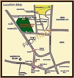 JM Housing Royal Park Location Plan