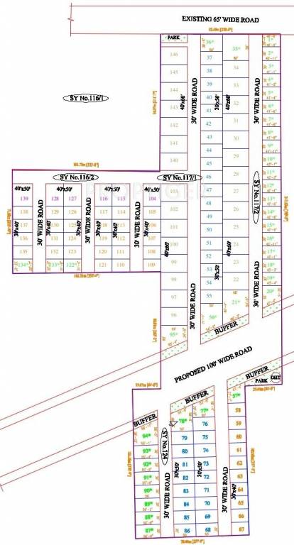 Maxworth Realty Max Blossom Layout Plan
