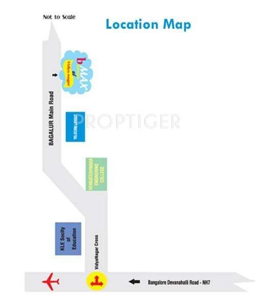 Maxworth Realty Max Blossom Location Plan