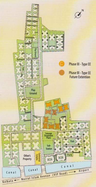  anupama Images for Layout Plan of Bengal Peerless Housing Anupama