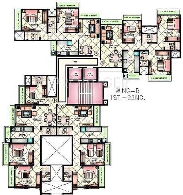Images for Cluster Plan of Bhoomi Group Flora