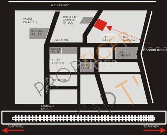 Images for Location Plan of Bhoomi Group Arkade
