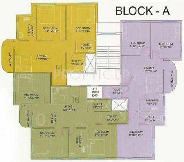 Images for Cluster Plan of GM Group Meena Garden