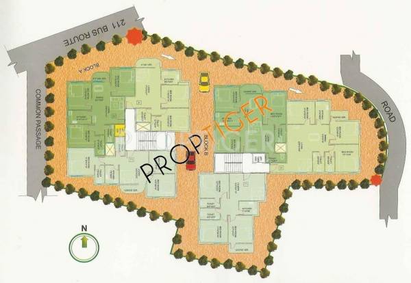 Images for Master Plan of GM Group Meena Garden