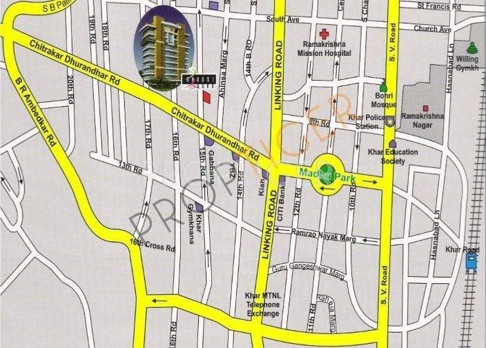 Images for Location Plan of Bhoomi Bhoomi Aura