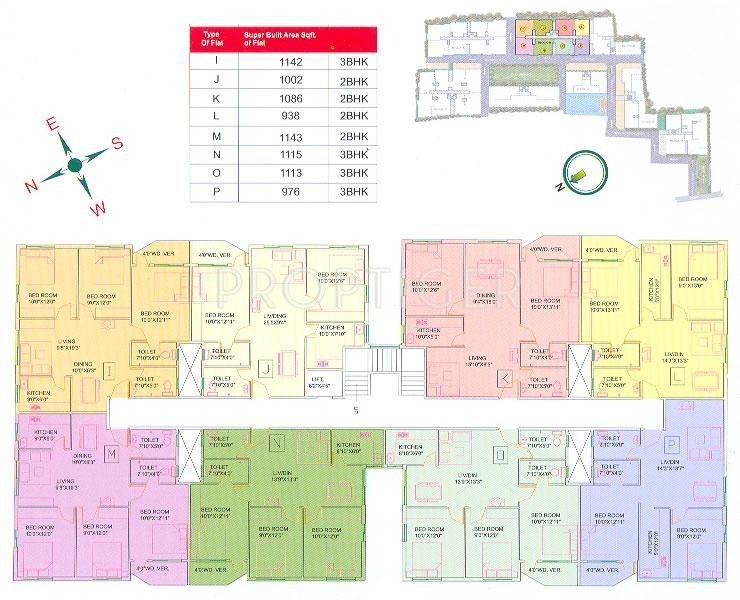 Images for Cluster Plan of GM Group Meena Residency
