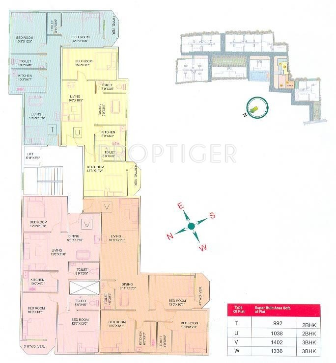 Images for Cluster Plan of GM Group Meena Residency