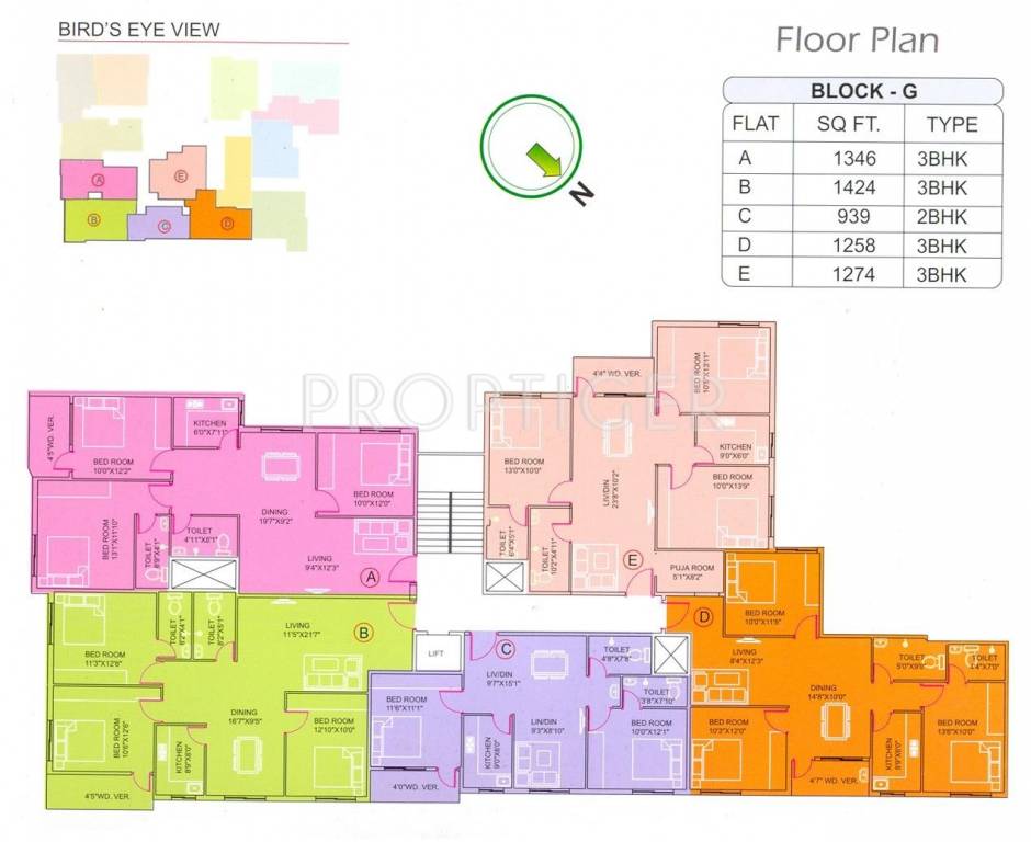 Images for Cluster Plan of GM Group Meena Residency