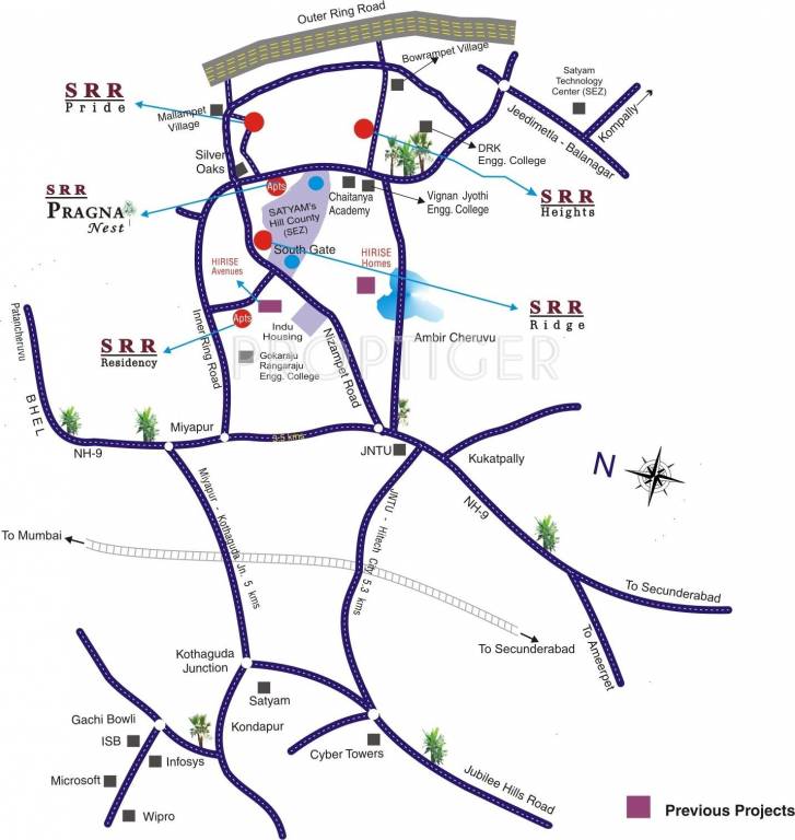 pride Images for Location Plan of SRR Pride