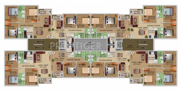  green-valley-ii Block 11 Cluster Plan