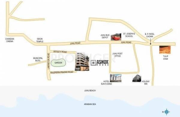 Images for Location Plan of Peninsula Land Ashok House
