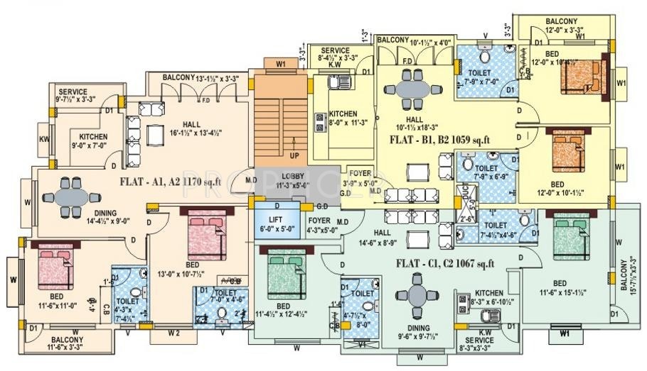 Images for Cluster Plan of BSR Sreeram Enclave