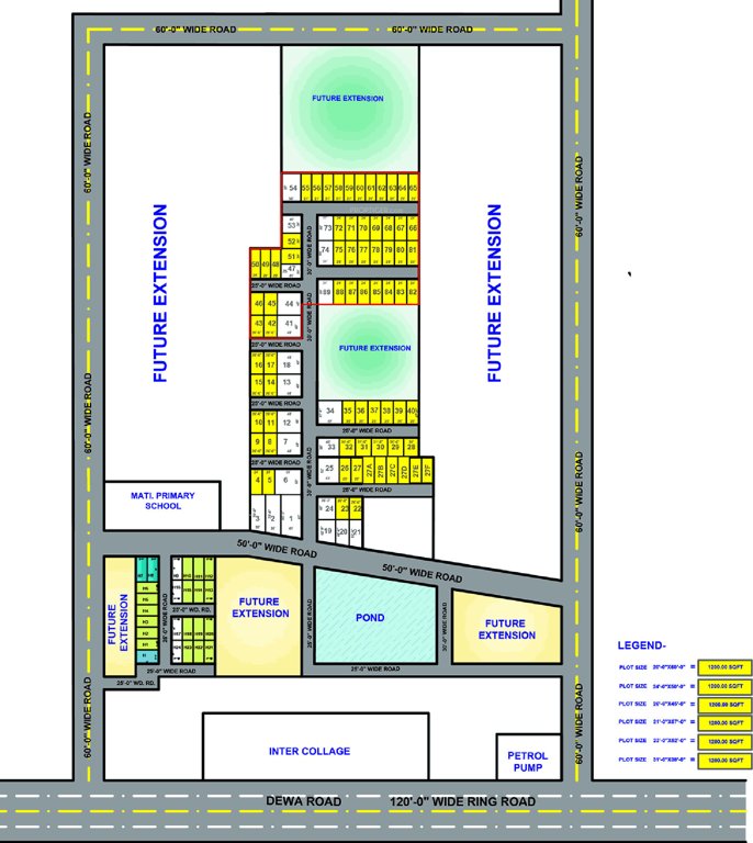 Images for Master Plan of Signature Vivek Vihar