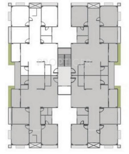  botonica Tower B Cluster Plan