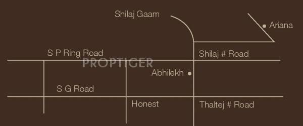 Environ Builders And Developers Ariana Location Plan