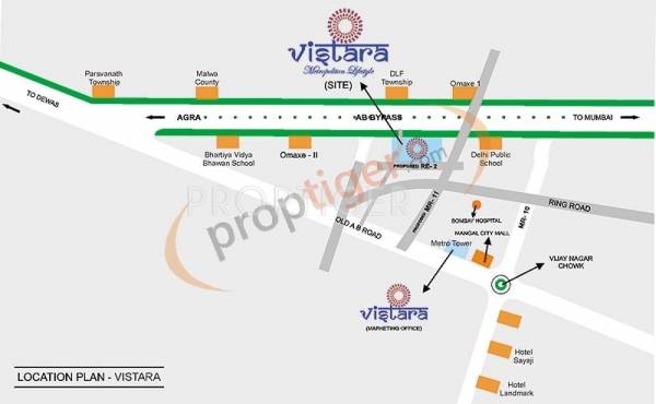 Images for Location Plan of Dhoot Vistara Villa Images for Location Plan of Dhoot Vistara Villa