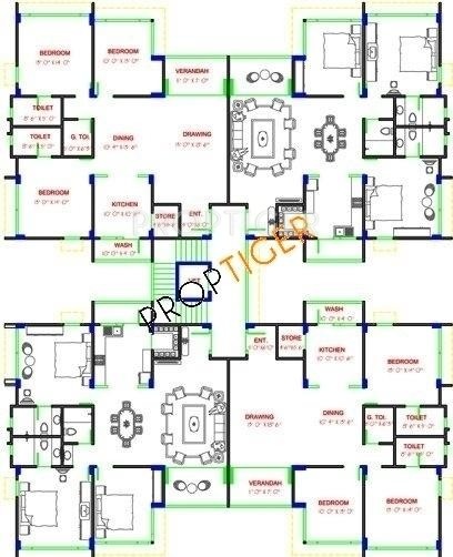 Images for Cluster Plan of Aaryavart Developers Aaryavart Residency