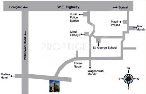 Images for Location Plan of Mauli Sai Developers Saphire