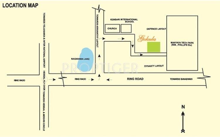 Insight Gokula Location Plan
