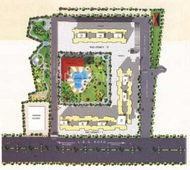 Rajesh Builders Raj Legacy II Master Plan
