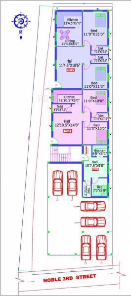 Images for Cluster Plan of ARRR Noble 3rd Street