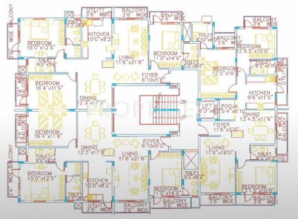 Images for Cluster Plan of Donata Ecstasy