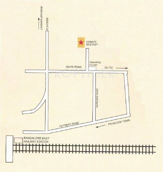 Donata Ecstasy Location Plan
