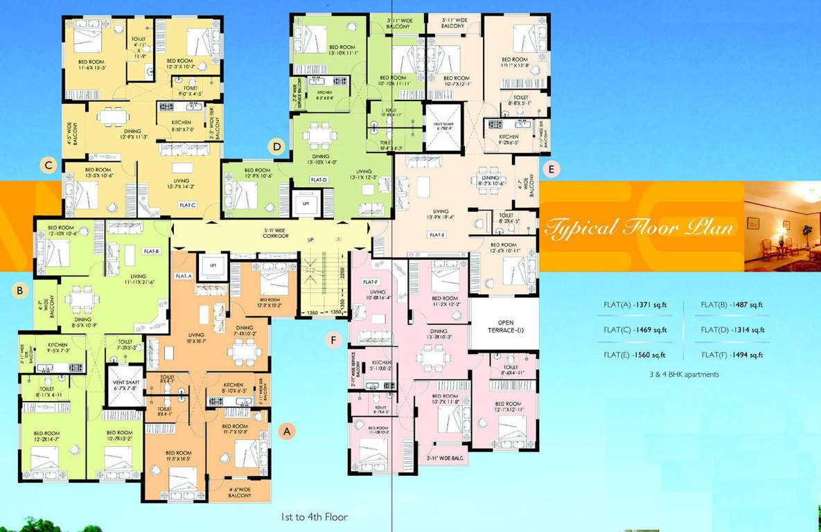 Images for Cluster Plan of Greenfield Ambience