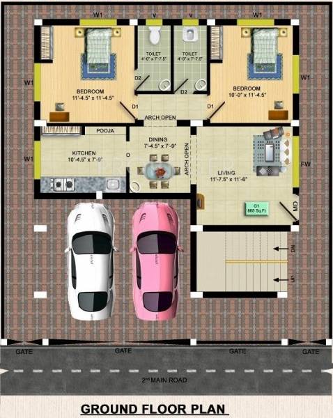 Images for Cluster Plan of Authentic Builders Ashvar Lotus
