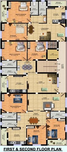 Images for Cluster Plan of Authentic Builders Ashwanth Aishwaryam