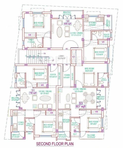 Images for Cluster Plan of Avenue Avenue Jayam