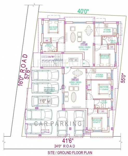 Images for Cluster Plan of Avenue Avenue Jayam