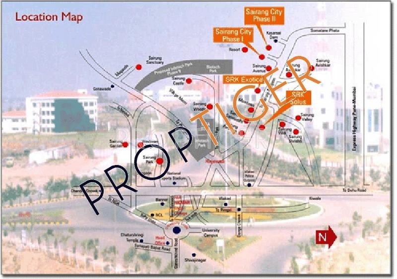 SRK Group SRK Exotica Location Plan