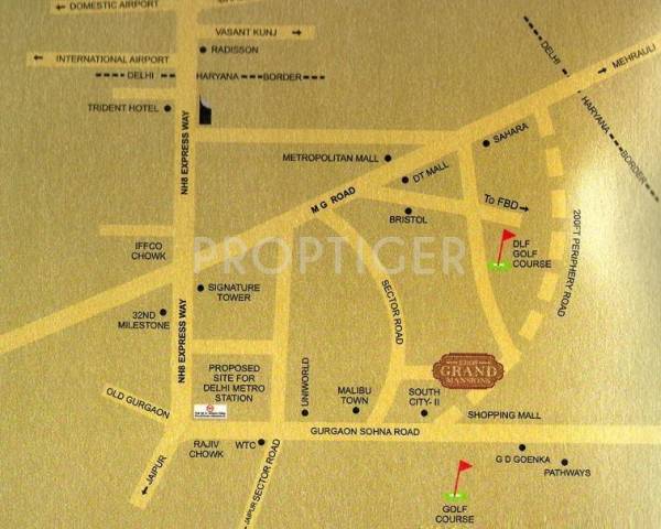 Images for Location Plan of Eros Grand Mansions Images for Location Plan of Eros Grand Mansions