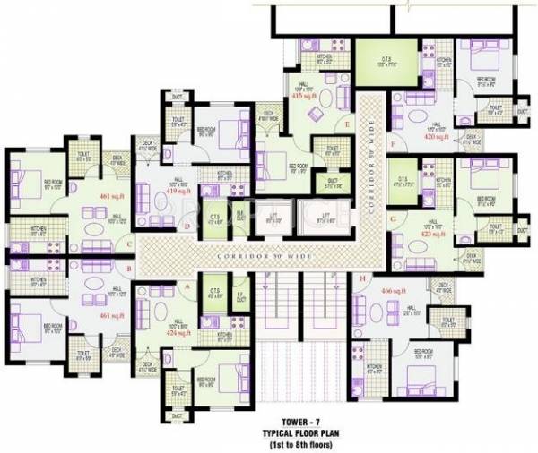 Images for Cluster Plan of Vijay Shanthi Infiniti