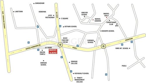  albero Images for Location Plan of Marvel Albero