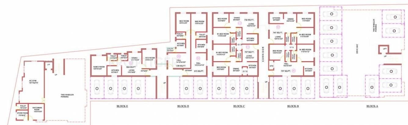 Images for Cluster Plan of Antony Associates Antonys Pallazo