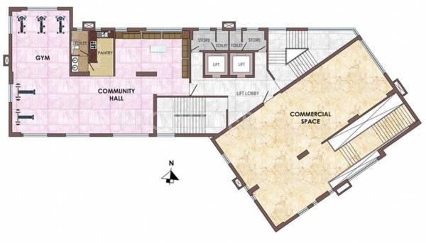  estelle Single Tower Cluster Plan