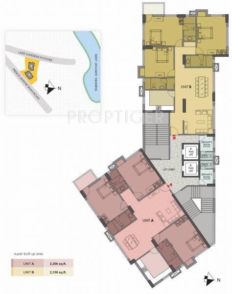  estelle Single Tower Cluster Plan