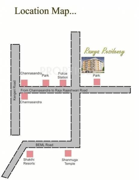 Images for Location Plan of Vesta Builders Ramya Residency