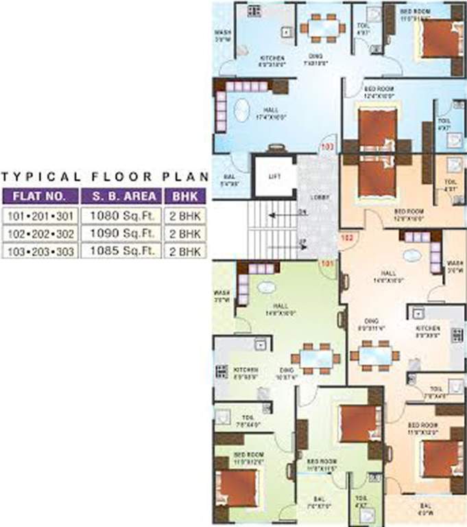 Images for Cluster Plan of Sai Udayraj Avenue NX