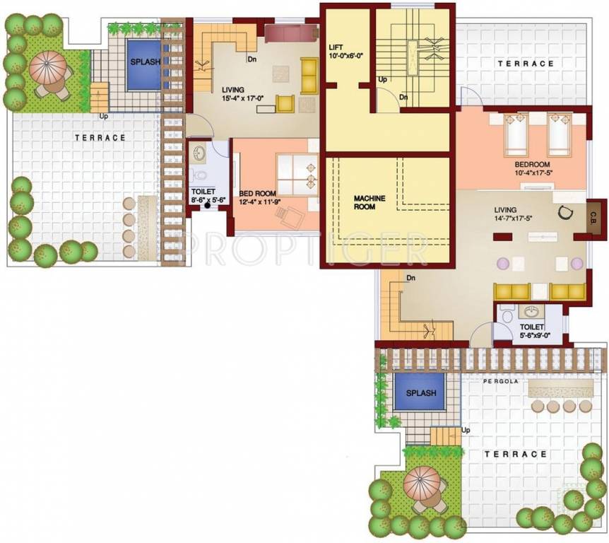  paramount Tower 5 Cluster Plan