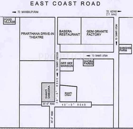 Images for Location Plan of Shanti Samudra