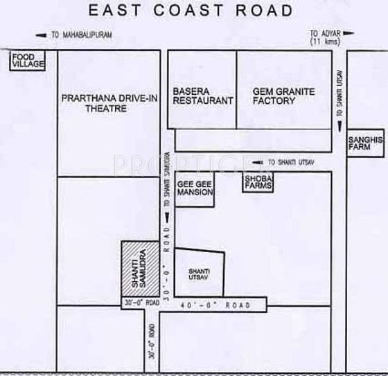 Images for Location Plan of Shanti Samudra