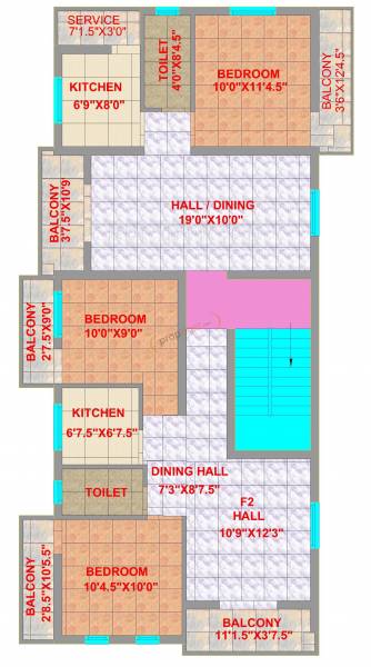 Images for Cluster Plan of CC Rahul Arcade