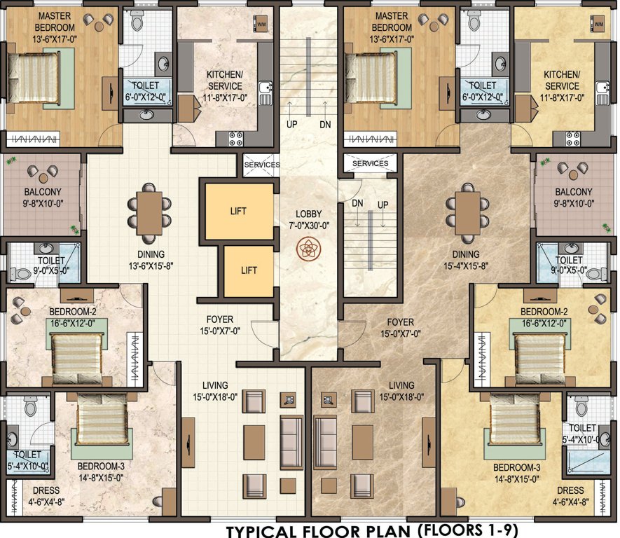 Images for Cluster Plan of Shanti Avalon Cove