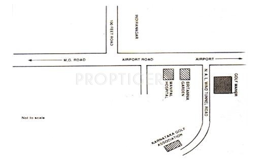 Images for Location Plan of KMF Builders Golf Manor Apartments