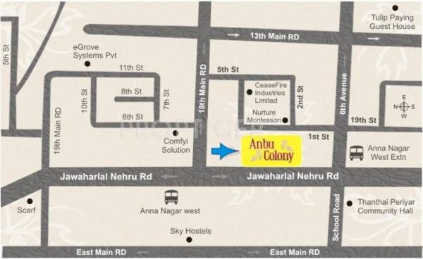 Images for Location Plan of India Anbu Colony