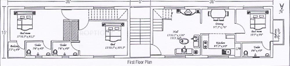Images for Cluster Plan of Chandrasekar Builders Royapettah